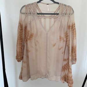Free People TieDye Top